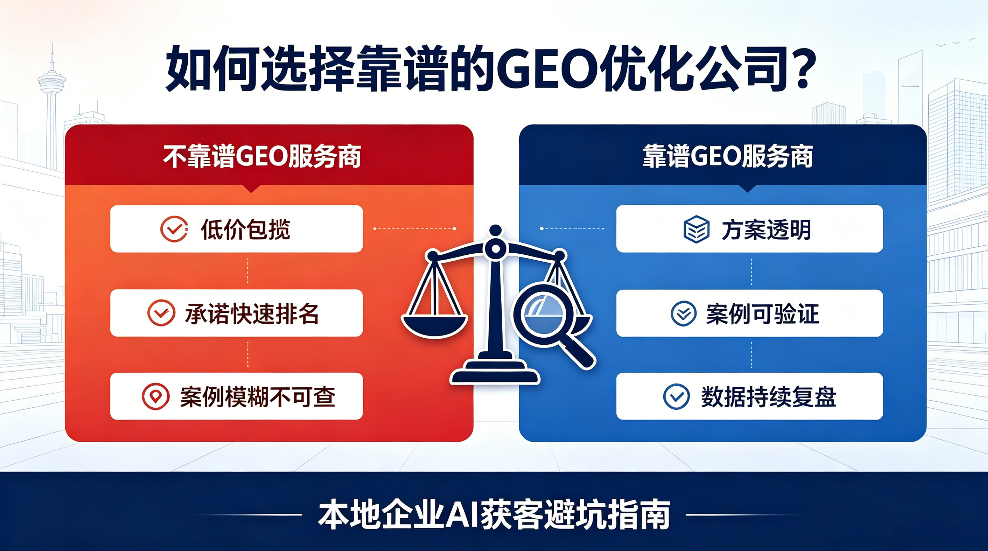 安阳如何选择靠谱的GEO优化公司？本地企业AI获客避坑指南